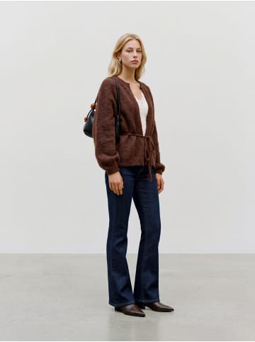 Vero Moda Strickjacke in Cocoa Brown