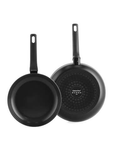 GREENPAN Pfannen-Set Essence (CC009050-001) 24+28cm in schwarz