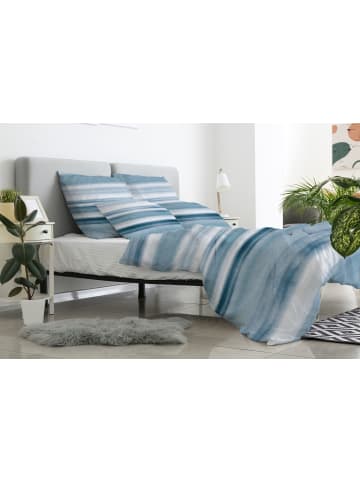 Zo!Home Renforcé Bettwäsche - Numby in blau