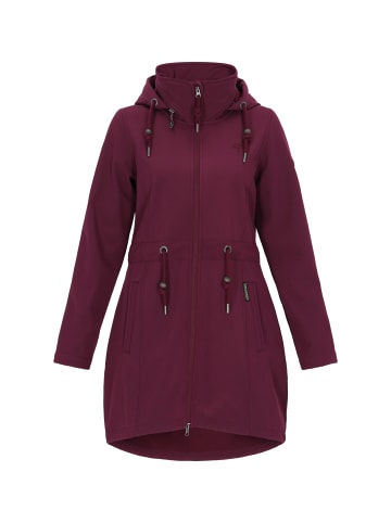 Schmuddelwedda Softshell Jacket in burgundy