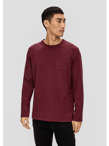 s.Oliver T-Shirt langarm in Rot