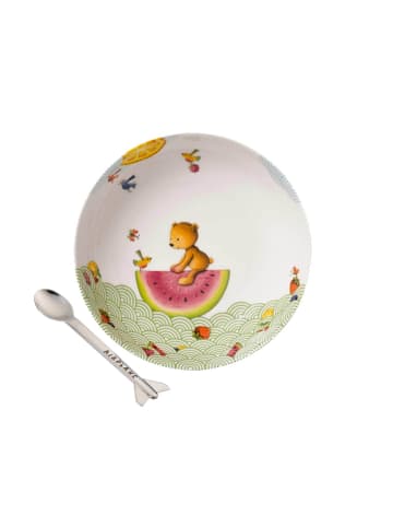 Villeroy & Boch 2er Set Kindergeschirr Hungry as a Bear in bunt