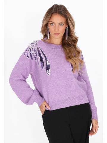 faina Women Sweater in lilac