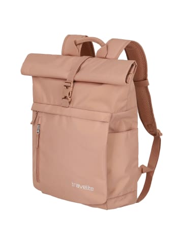 travelite Basics Rollup - Rucksack 60 cm in puderrosa