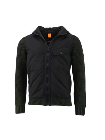 BOSS Jacke Knitwear Kalbumy in Schwarz