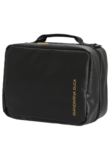 Mandarina Duck Eco Coated - Kulturbeutel 21.5 cm (duck yellow) in schwarz