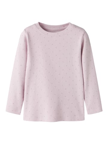 name it Slim Fit Nmfodele Langarmshirt in light lilac