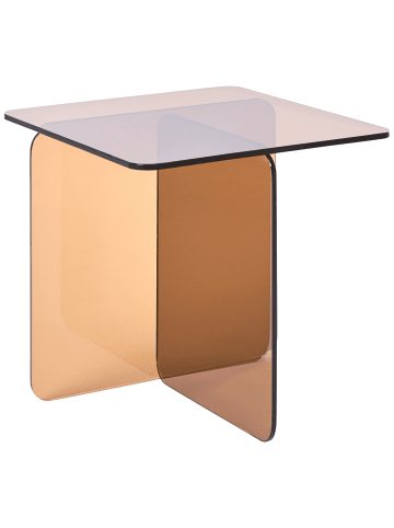 Beliani Beistelltisch AMISK in Braun - (W) 50 x (H) 46 x (L) 50 cm