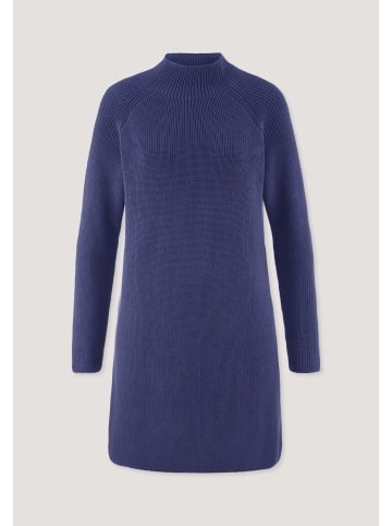 Hessnatur Strick Kleid in irisblau