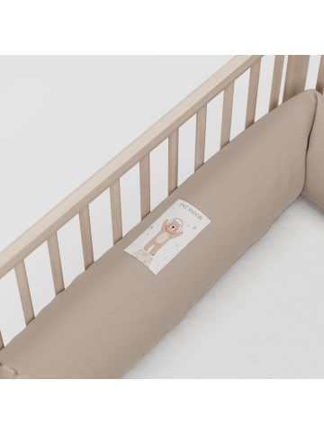 Sämann Sämann Nestchenschlange Cozy "Space Adventure Simply Taupe" 190 cm Bettschlange