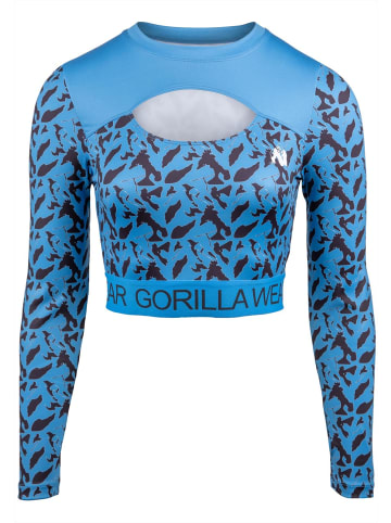 Gorilla Wear Osseo - Langarmshirt - Blau