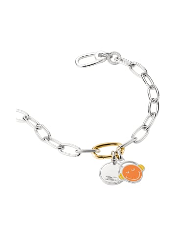 Thomas Sabo Smileyworld® Headphones Charm-Anhänger Connect in silber, bunt