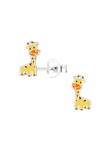 Alexander York Ohrringe, Ohrstecker GIRAFFE in 925 Sterling Silber, 2-tlg.