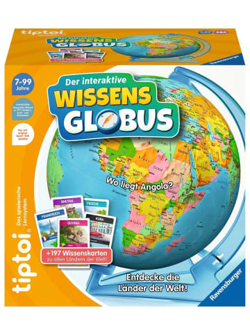 Ravensburger Lernspiel tiptoi® Der interaktive Wissens-Globus - ab 7 Jahre 7-99 Jahre in bunt