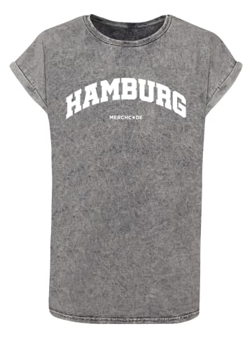 Merchcode T-Shirts in grey black