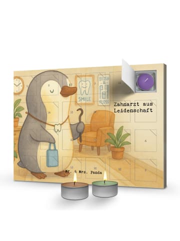 Mr. & Mrs. Panda Duftkerzen Adventskalender Zahnarzt Leidenschaf... in Weiß