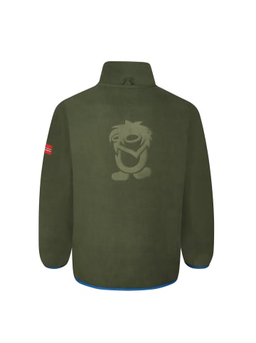Trollkids Fleecejacke Oppdal XT in ivy/electric blue