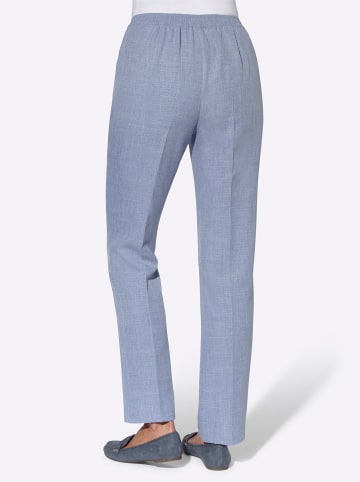 WITT WEIDEN Schlupfhose in taubenblau-meliert