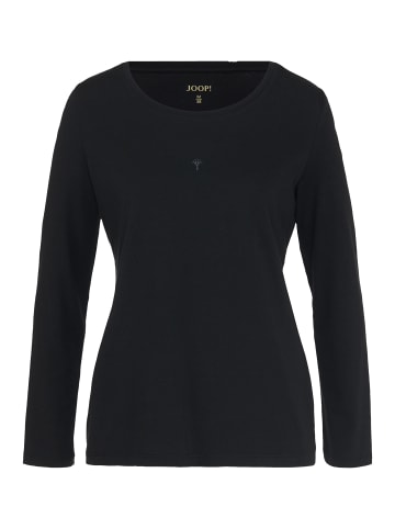 JOOP! Schlafanzug Oberteil Cosy in Schwarz