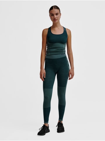 Hummel Leggings Hmlclea Multisport Damen in GREEN GABLES/GARDEN TOPIARY ME