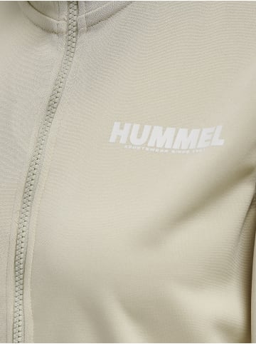 Hummel Hummel Zip Jacke Hmllegacy Training Damen Atmungsaktiv in PUMICE STONE