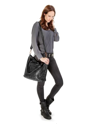 Forty degrees Shopper in schwarz