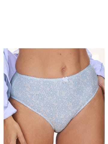 nuance Slip in weiß-blau