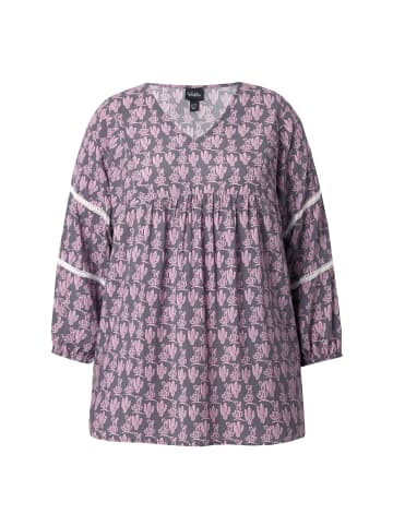 Ulla Popken Tunika in graphitgrau