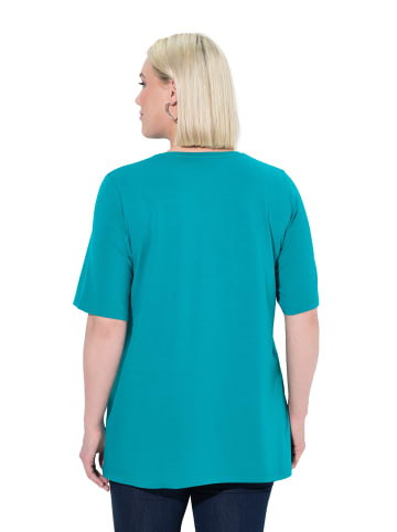 Ulla Popken Shirt in klassisch petrol