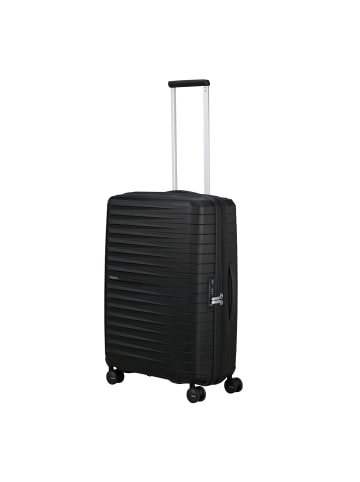 American Tourister Fastforward Spinner 68 cm mit TSA-Zahlenschloss in flash black
