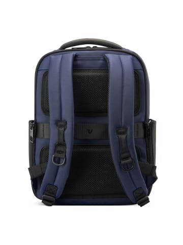 Roncato Metropolitan Rucksack 38 cm Laptopfach in blau