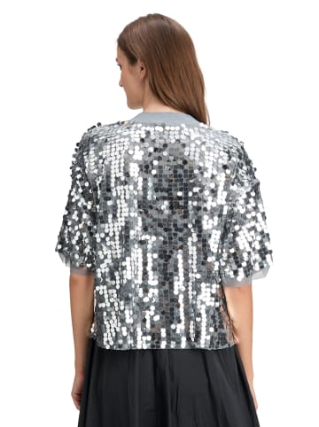 CARTOON T-Shirt in silber grau - 0001