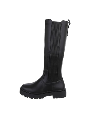 Ital-Design Stiefel in Schwarz