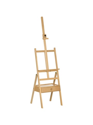 Vinsetto Staffelei-43,5L x 43B x 150-190H cm-Naturholz