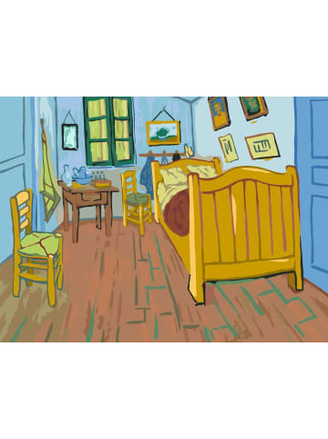 Ravensburger Ravensburger Kreativität Schlafzimmer in Arles (Van Gogh) in bunt
