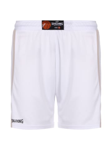 Spalding Shorts Jam in weiß / grau