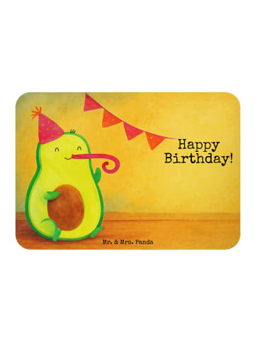 Mr. & Mrs. Panda magnet Avocado Geburtstag Design mit Spruch in Weiß