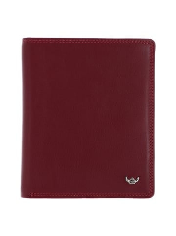 Golden Head Polo Geldbörse RFID Schutz Leder 13 cm rot