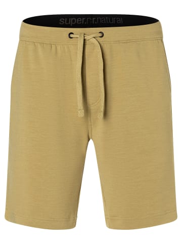 super.natural Merino Shorts M SOLUTION SHORTS in Beige