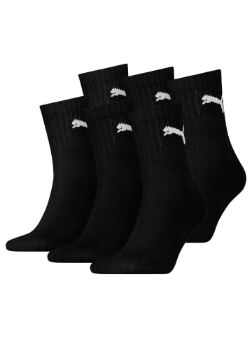 Puma Socken 6er Pack in Schwarz