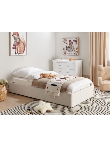 Beliani Kinderbett DINAN in Weiß - (W) 97 x (H) 31 x (L) 214 cm