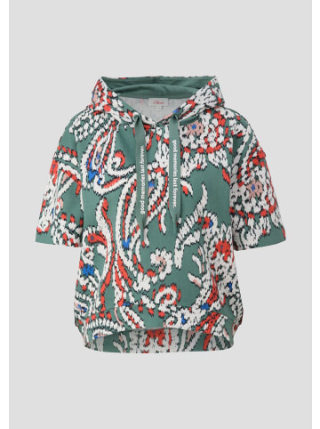 s.Oliver Sweatshirt in 65A1_minze