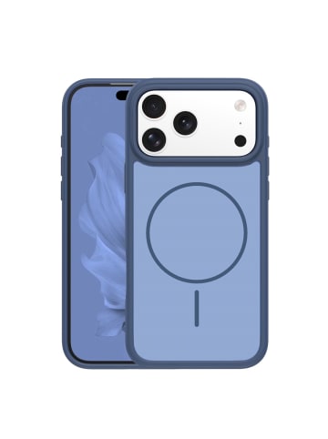 COFI 1453 TFO Frame Thin Mag Kompatibel mit  iPhone 18 Pro Max / 17 Pro in Dunkelblau