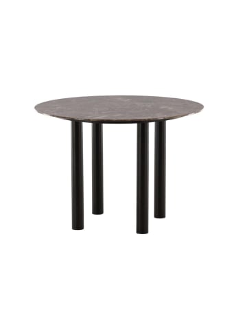 ebuy24 Esstisch Havsten Braun 106 x 106 cm