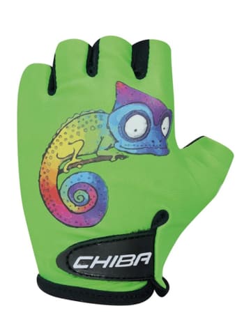 Chiba Cool Kids - Kinder Fahrradhandschuhe S, Chameleon,
