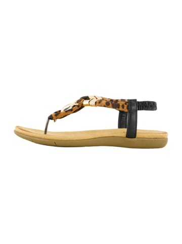 2GO FASHION Zehenstegsandalen in Animal