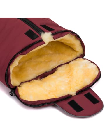 Kinderhaus Blaubär Winterfußsack Pamir TOP in Bordeaux