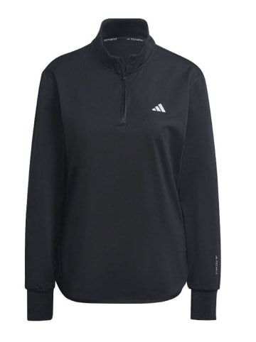 adidas sweatshirt TF WARM 14Z TP in Schwarz