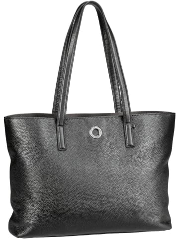 Mandarina Duck Shopper Mellow Leather Lux Tote Bag ZLT24 in Graphite