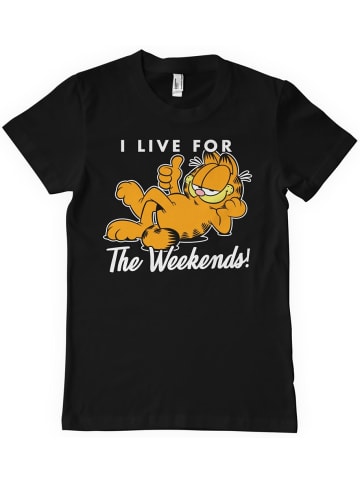 Garfield T-Shirt in Schwarz
